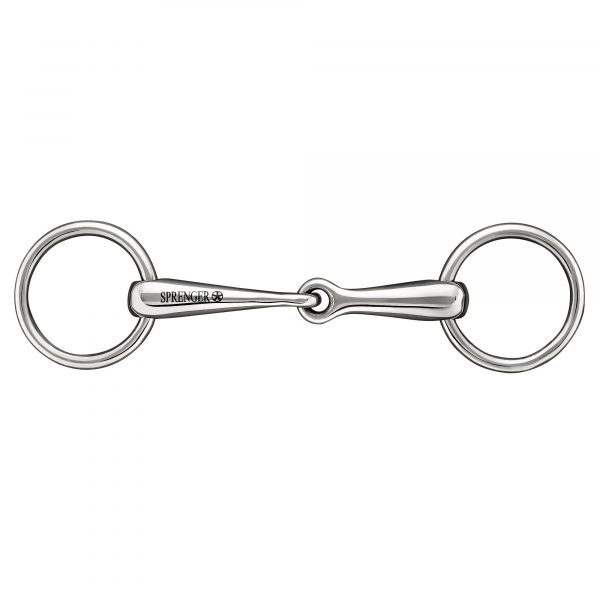 Pony Loose Ring snaffle 15 mm - Stainless steel, size 115 mm