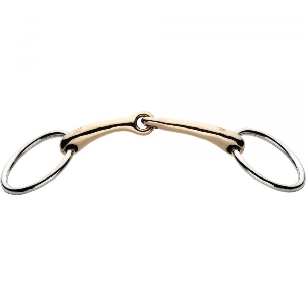 Dynamic RS bradoon 14 mm single jointed - Aurigan, size 140 mm (5 1/2")