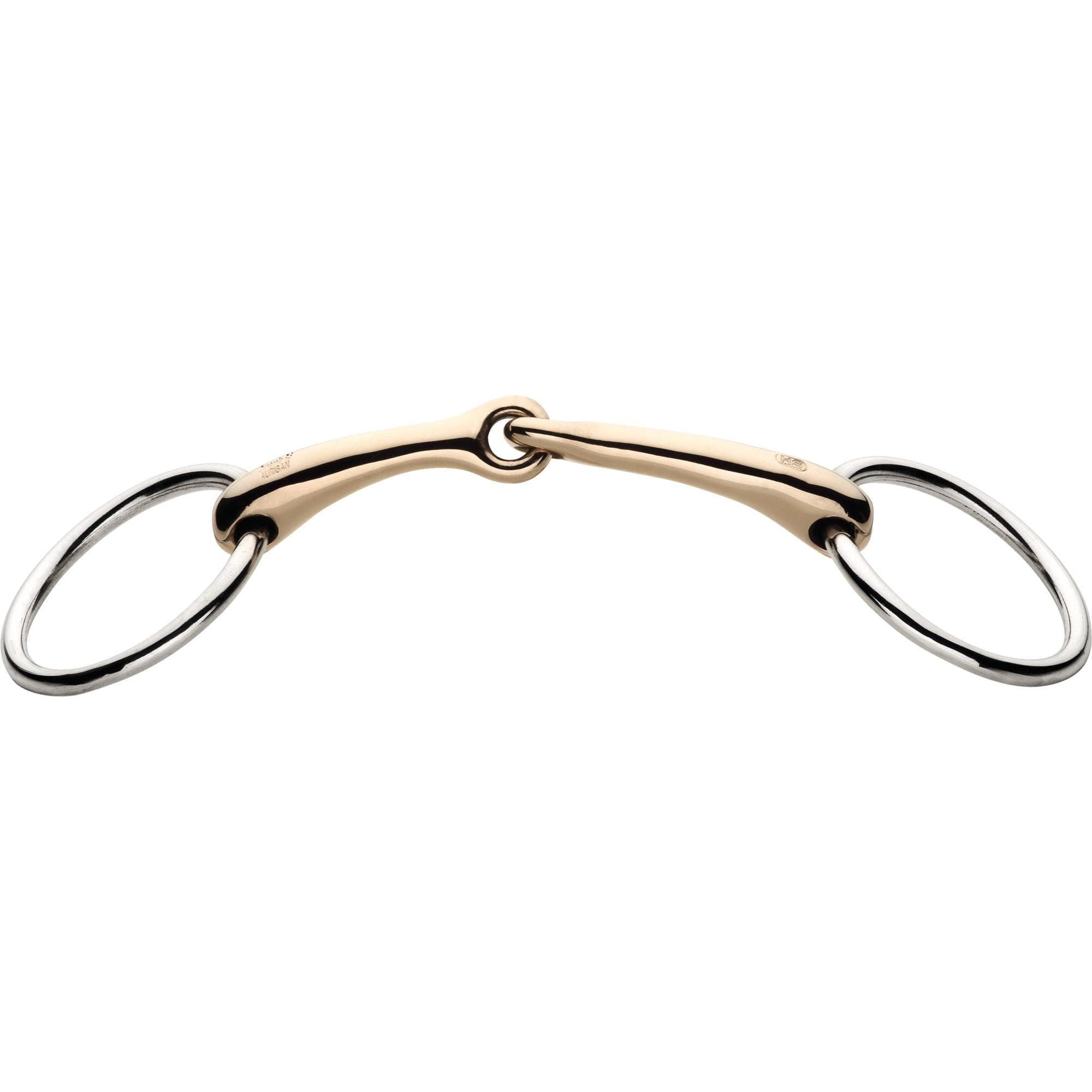 Dynamic RS bradoon 14 mm single jointed - Aurigan, size 140 mm (5 1/2")