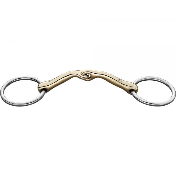 KK bradoon 14 mm single jointed - Sensogan, size 130 mm (5 1/8")
