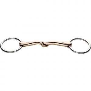 KK bradoon 14 mm single jointed - Aurigan, size 130 mm