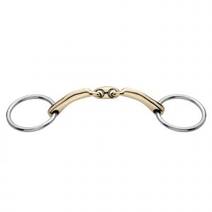 novocontact bradoon 12 mm double jointed - Sensogan, size 135 mm (5 1/4")