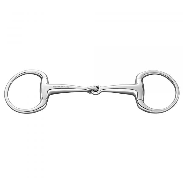 Eggbutt bit 16 mm - Stainless steel - Stainless steel, size 135 mm (5 1/4")