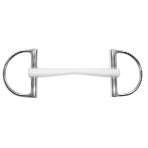 Duo D-Ring 16 mm - Plastic white, size 130 mm (5 1/8")