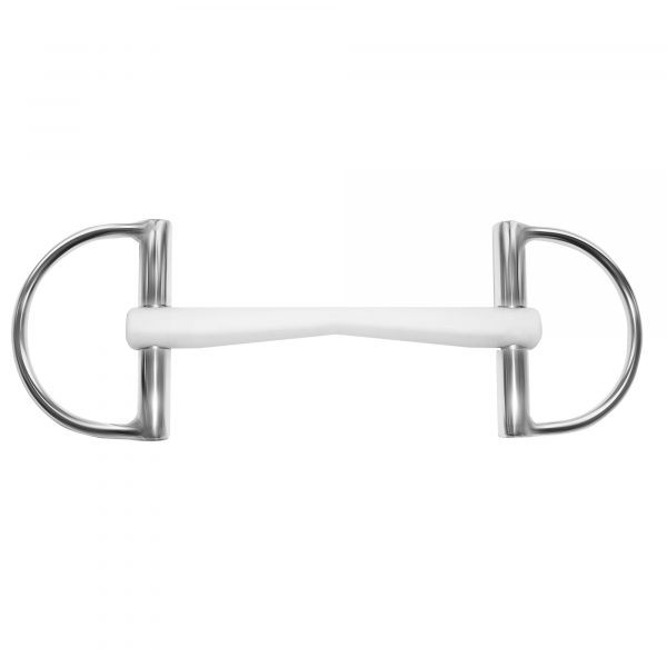 Duo D-Ring 16 mm - Plastic white, size 130 mm (5 1/8")