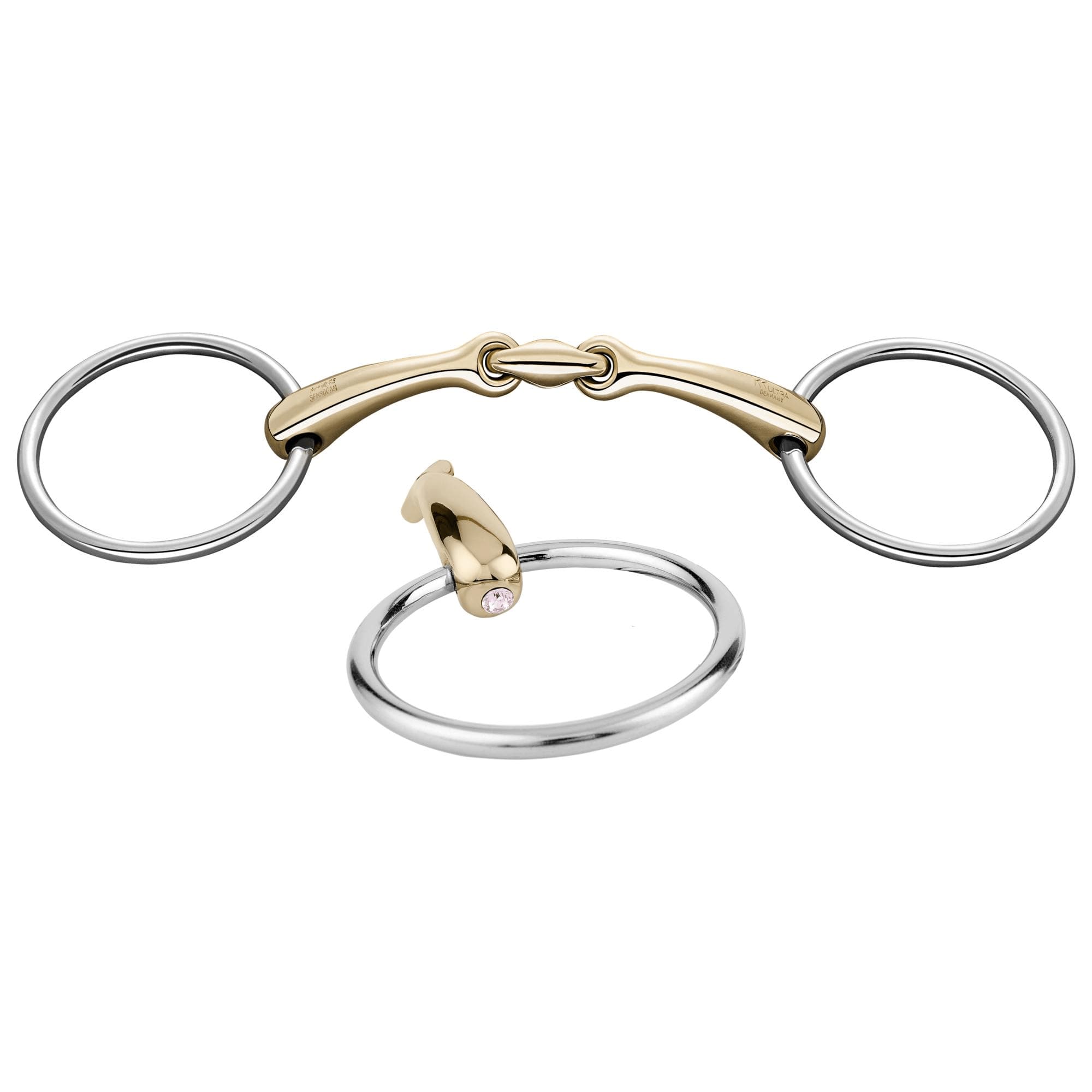 Dynamic RS Shine Bright Loose Ring 16 mm double jointed - Sensogan "Vintage Rose", size 125 mm (5")
