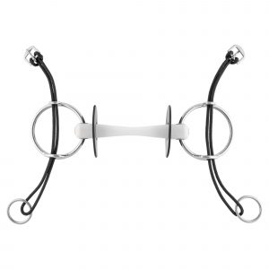 Nathe Gag bit 20 mm with flexible Mullen Mouth - 130 mm (5 1/8")