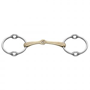 Dynamic RS Gag bit 16 mm single jointed - Sensogan, size 135 mm (5 1/4")