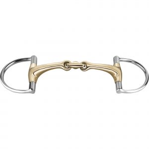 Dynamic RS - Hunter Jumper D-Ring, 14 mm double jointed - Sensogan, size 115 mm