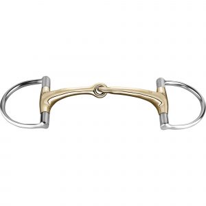 Dynamic RS - Hunter Jumper D-Ring, 14 mm single jointed - Sensogan, size 115 mm