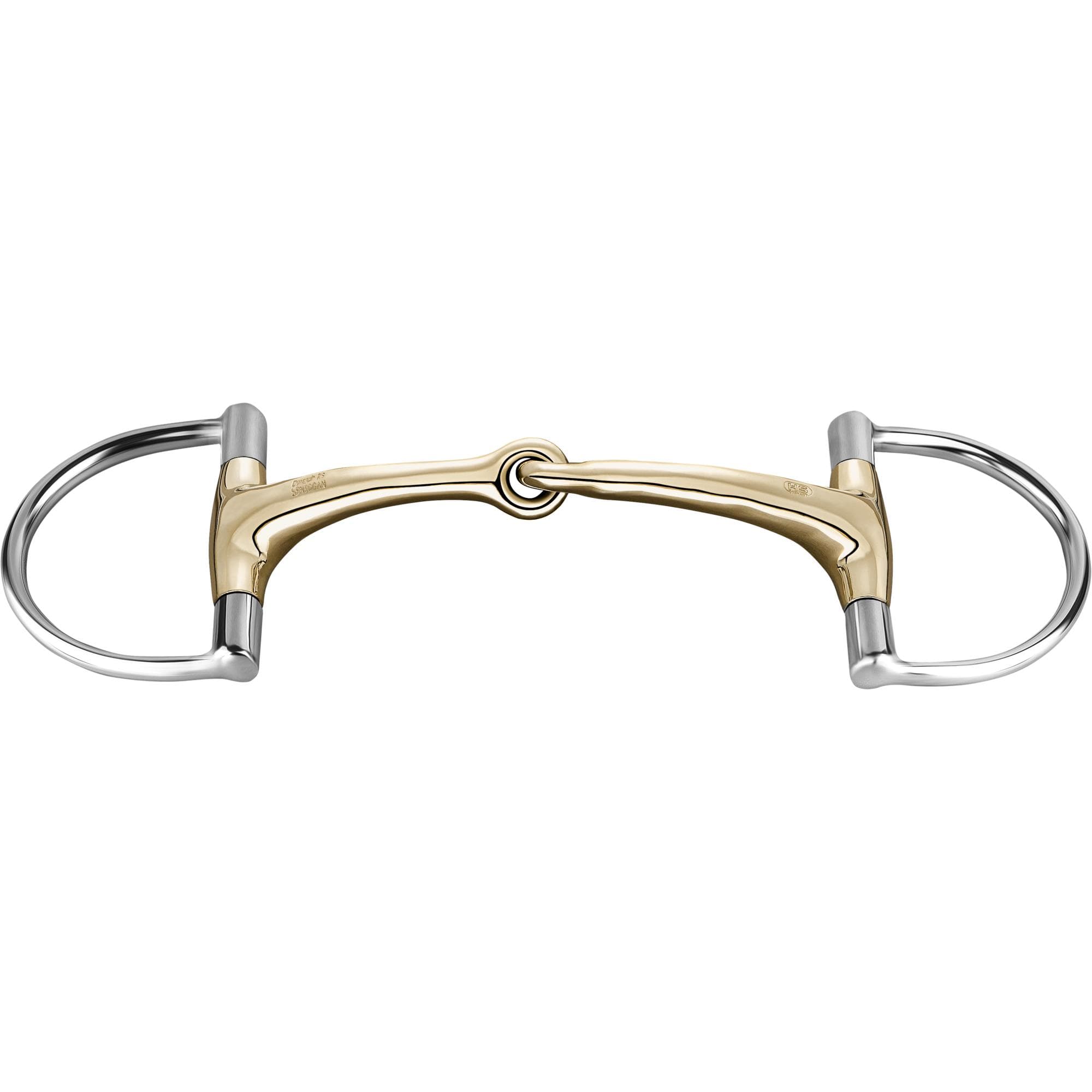 Dynamic RS - Hunter Jumper D-Ring, 14 mm single jointed - Sensogan, size 135 mm