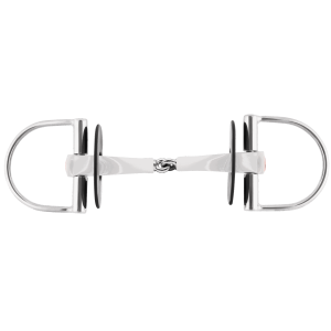 Nathe D-Ring snaffle 18 mm single jointed - 115 mm width