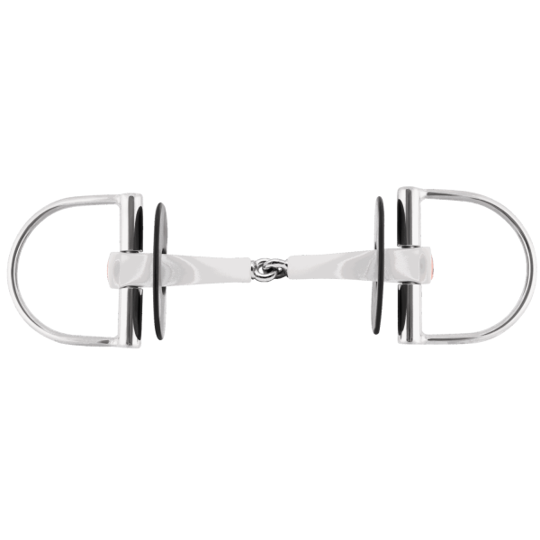 Nathe D-Ring snaffle 18 mm single jointed - 135 mm width