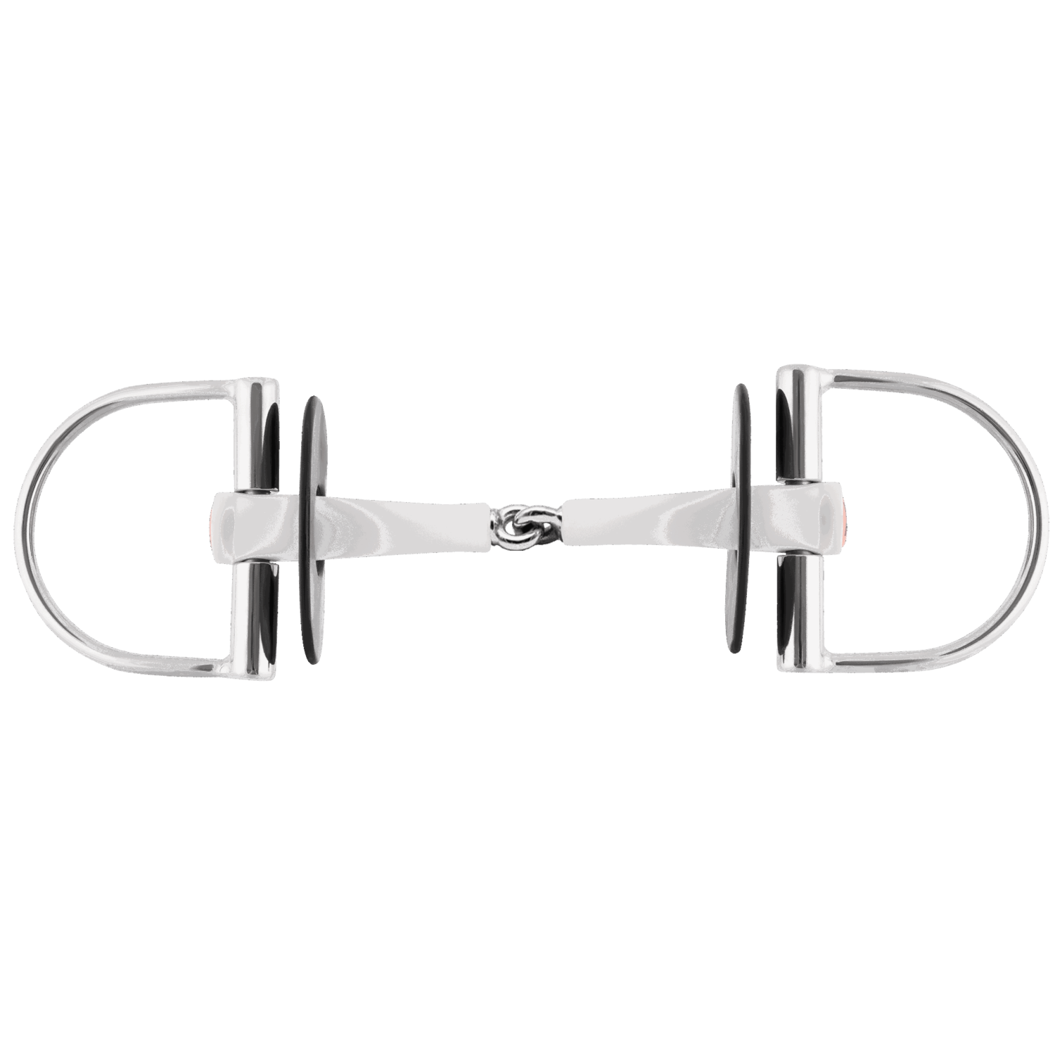 Nathe D-Ring snaffle 18 mm single jointed - 135 mm width