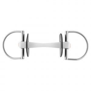Nathe D-Ring snaffle 20 mm with flexible Mullen Mouth - 130 mm (5 1/8")