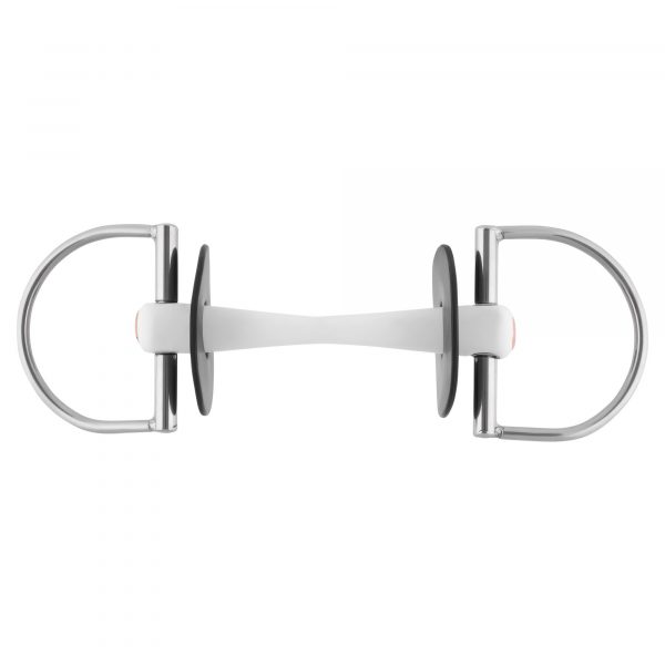 Nathe D-Ring snaffle 20 mm with flexible Mullen Mouth - 120 mm (4 3/4")