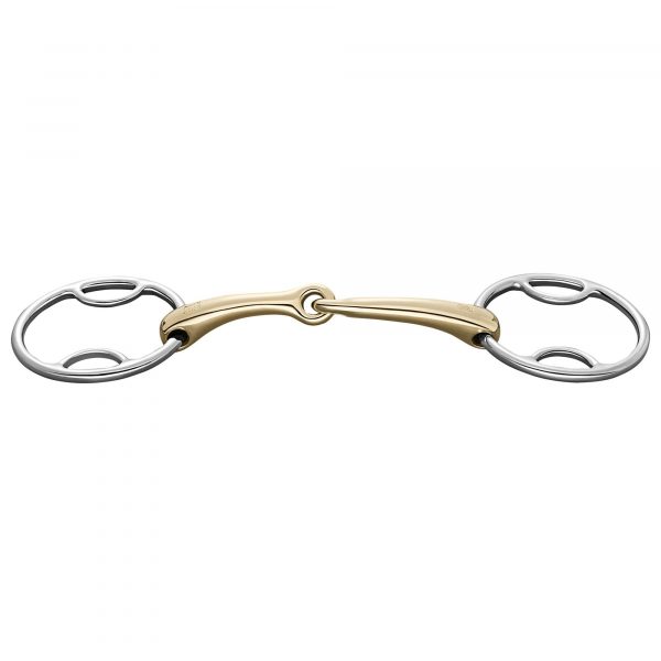 Dynamic RS Multi Ring snaffle 16 mm single jointed - Sensogan, size 125 mm (5")