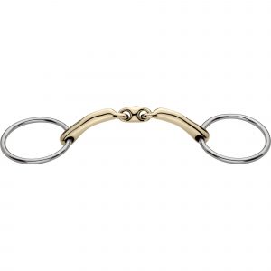 novocontact Loose Ring snaffle 12 mm double jointed - Sensogan, size 135 mm