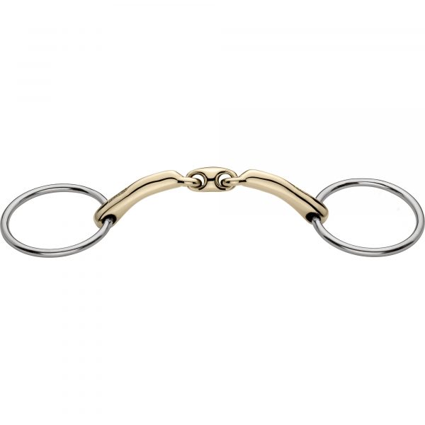 novocontact Loose Ring snaffle 12 mm double jointed - Sensogan, size 115 mm