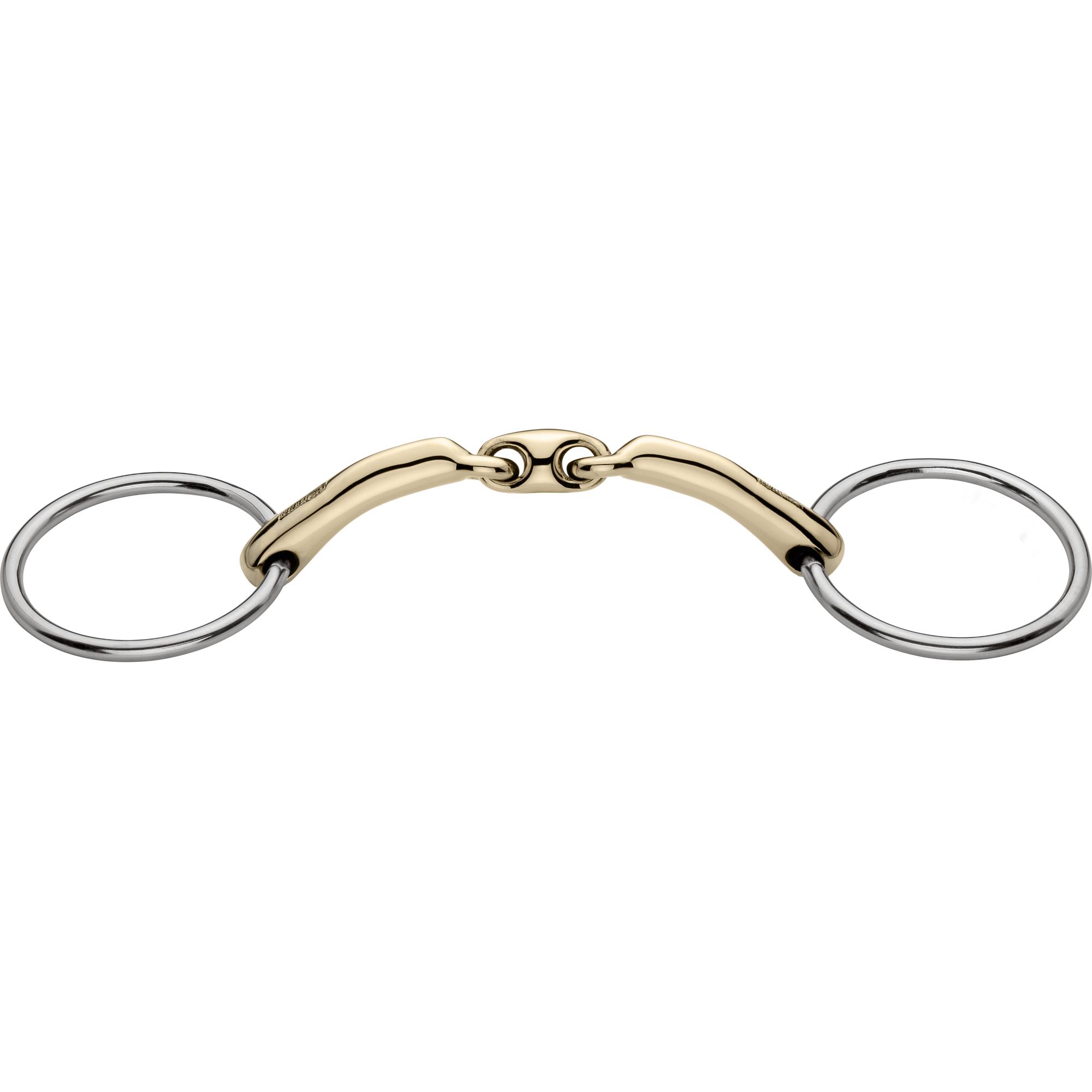 novocontact Loose Ring snaffle 12 mm double jointed - Sensogan, size 115 mm