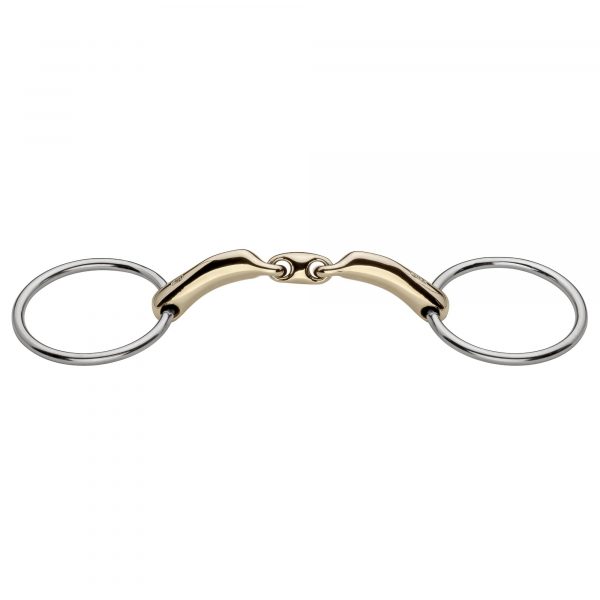 Novocontact Loose Ring snaffle 16 mm double jointed - Sensogan, size 145 mm (5 3/4")
