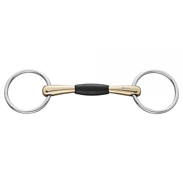 Flex Control 18 mm flexible mullen mouth bit - Sensogan, size 125 mm (5")