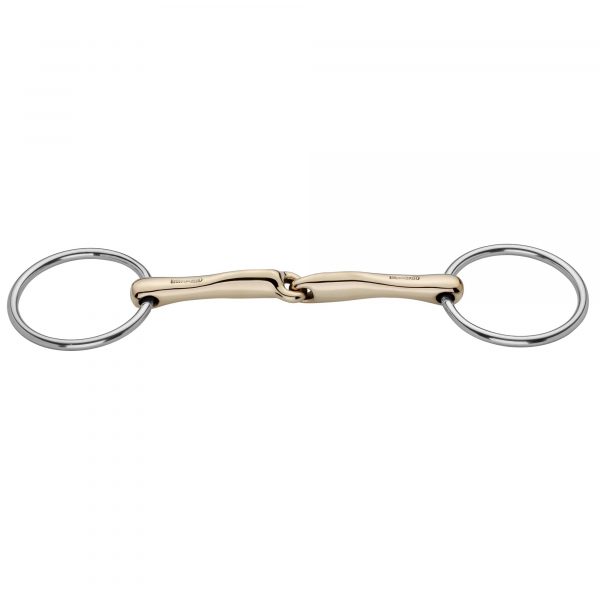 novocontact Loose Ring snaffle 12 mm single jointed - Sensogan, size 125 mm