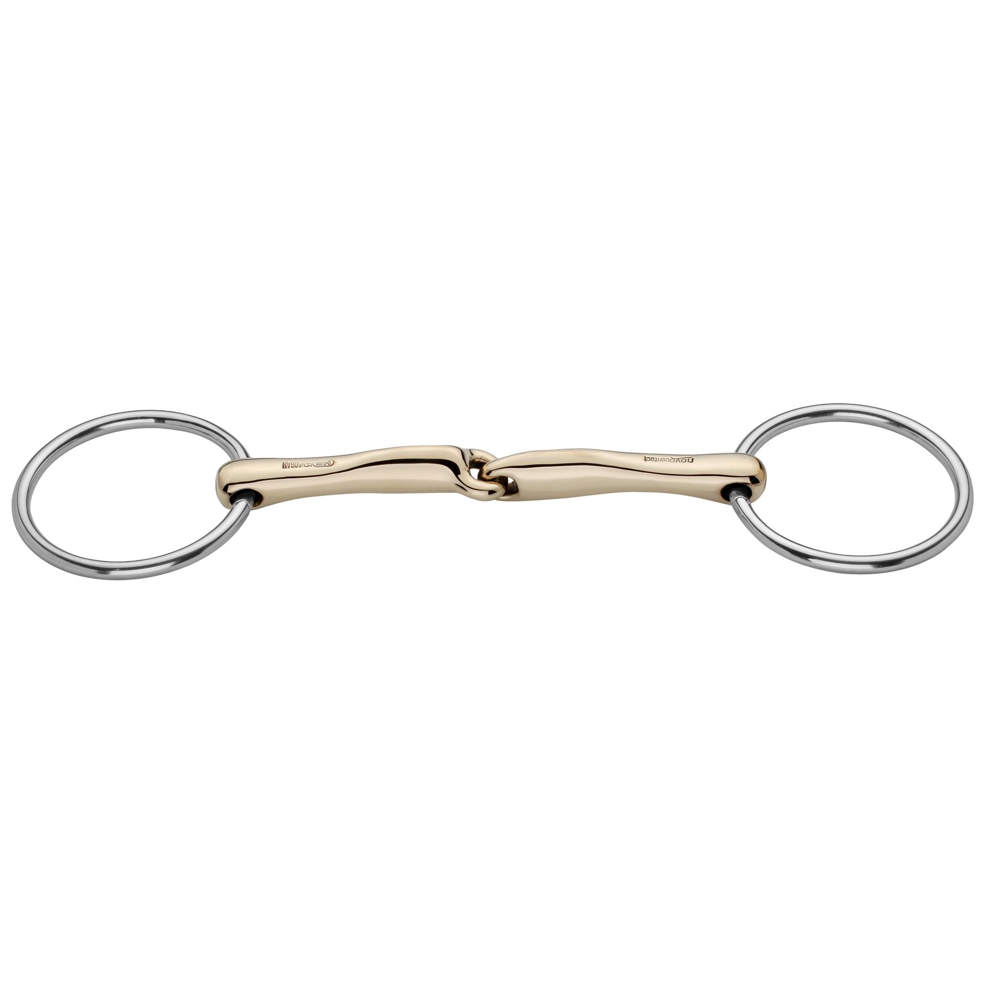 novocontact Loose Ring snaffle 12 mm single jointed - Sensogan, size 125 mm