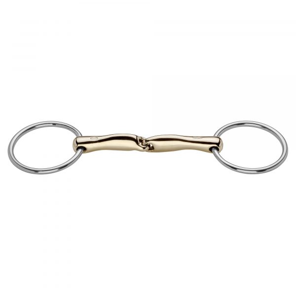 novocontact Loose Ring snaffle 16 mm single jointed - Sensogan, size 125 mm (5")