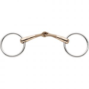 TURNADO Loose Ring snaffle 18 mm - Aurigan, size 125 mm