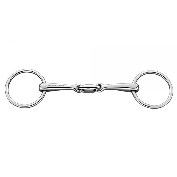 MAX-Control bradoon 12 mm with locking mechanism - Stainless steel, size 135 mm (5 1/4")