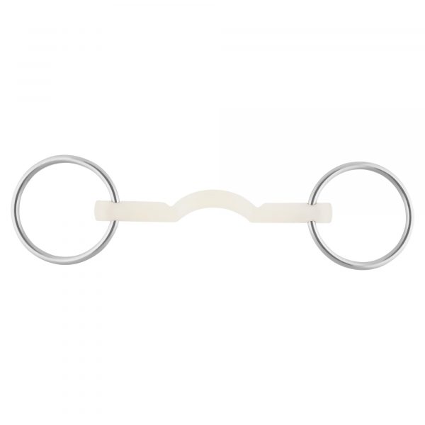 Nathe Mullen Mouth bit 15 mm SOFT, with port - 125 mm (5")
