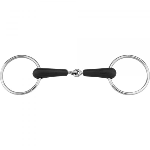 Rubber bit soft 18 mm single jointed, size 135 mm (5 1/4")