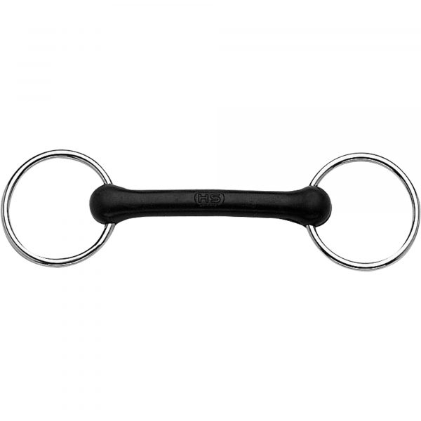 Rubber Mullen Mouth bit 20 mm straight and flexible mouthpiece, size 125 mm (5")