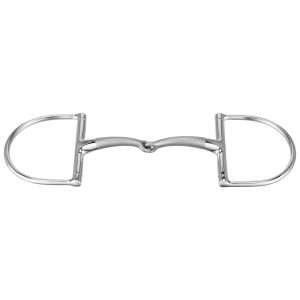 SATINOX D-Ring 14 mm single jointed - Stainless steel, size 145 mm (5 3/4")