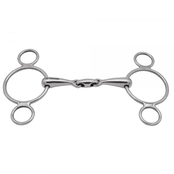 3-Ring bit "Vienna" 16 mm double jointed - Stainless steel, size 135 mm (5 1/4")