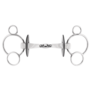 Nathe 3-Ring bit 20 mm double jointed - 125 mm width