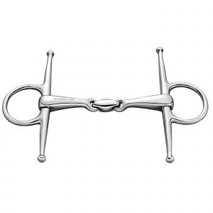 Full Cheek double jointed - Stainless steel, size 145 mm (5 3/4")