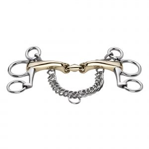 novocontact Pelham 16 mm double jointed - Sensogan, size 135 mm (5 1/4")