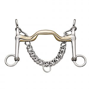 KK Dressage bit 18 mm with short cheeks - Sensogan, size 140 mm (5 1/2")