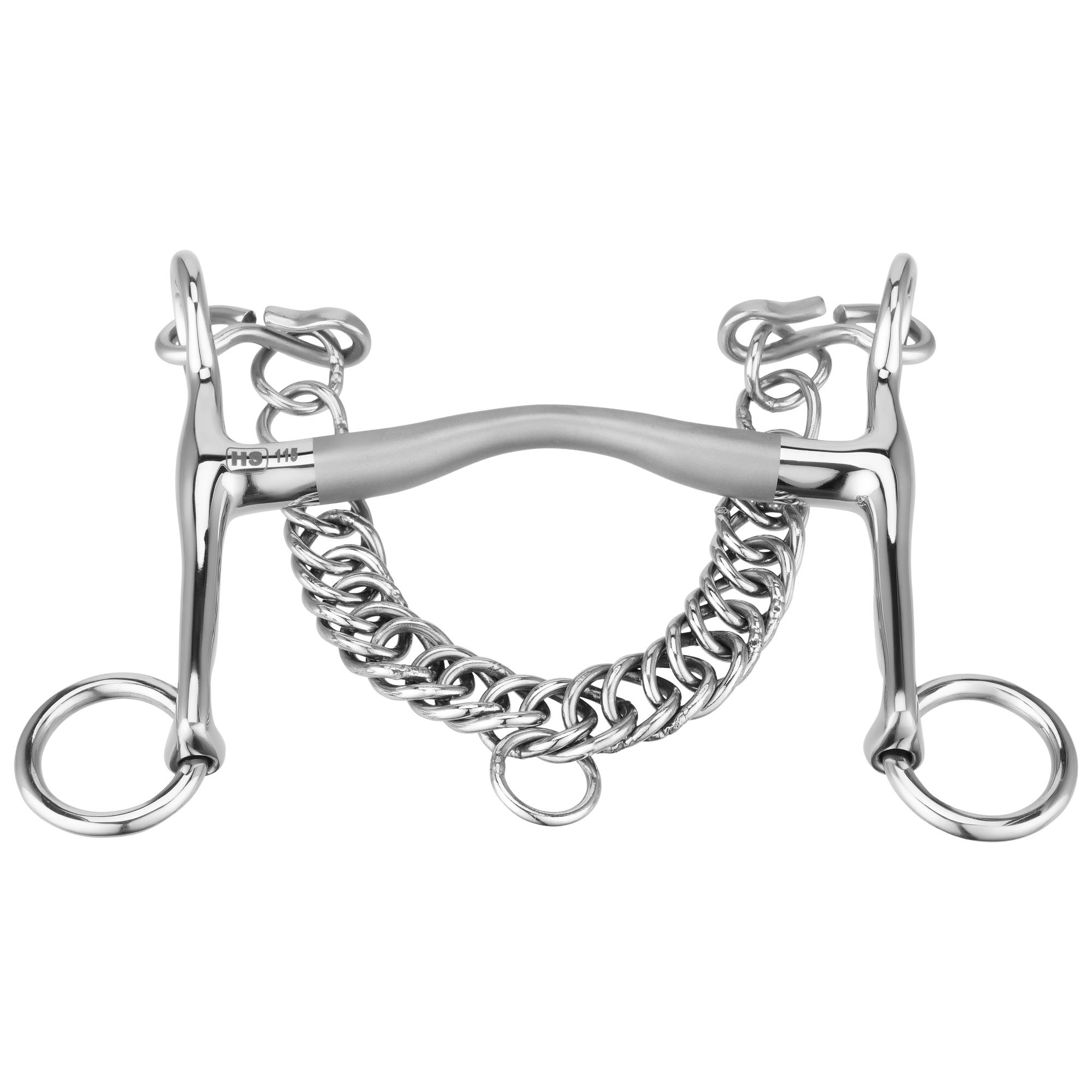 SATINOX Pony Weymouth 12mm - Stainless steel, size 115 mm (4 1/2")
