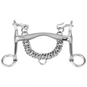 SATINOX Pony Weymouth 14 mm - Stainless steel, size 115 mm (4 1/2")