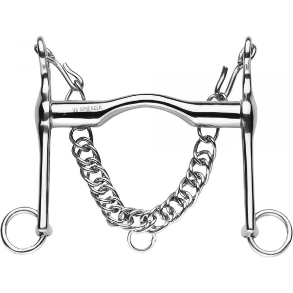 Weymouth bit "FC" - Stainless steel, size 135 mm (5 1/4")