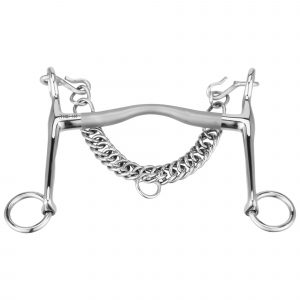 SATINOX Weymouth 12 mm - Stainless steel, size 135 mm (5 1/4")