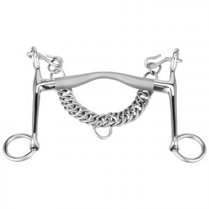 SATINOX Weymouth 14 mm - Stainless steel, size 135 mm (5 1/4")