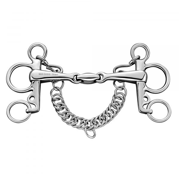 MAX-Control Pelham 16 mm with locking mechanism - Stainless steel, size 135 mm (5 1/4")