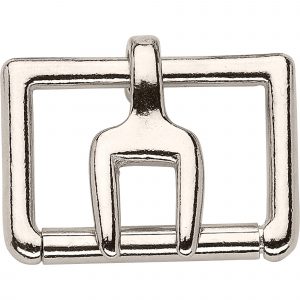 Buckle with fork tongue - German Silver, 45 mm clear width