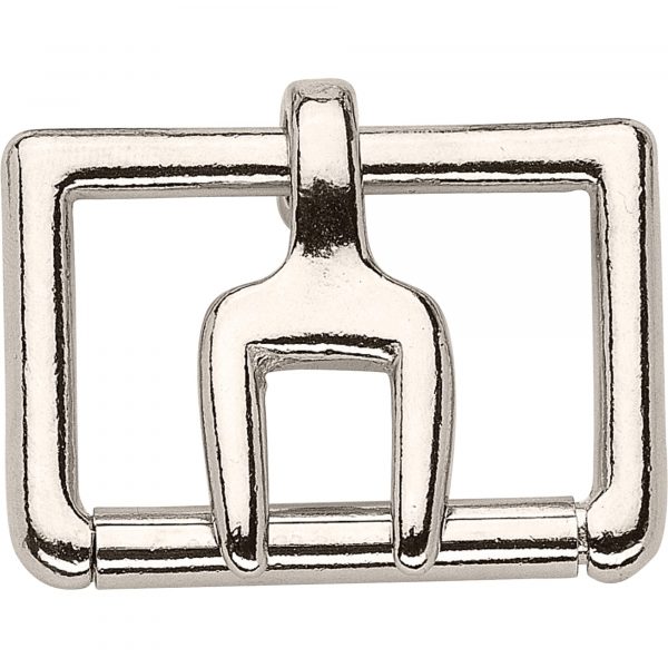 Buckle with fork tongue - German Silver, 45 mm clear width