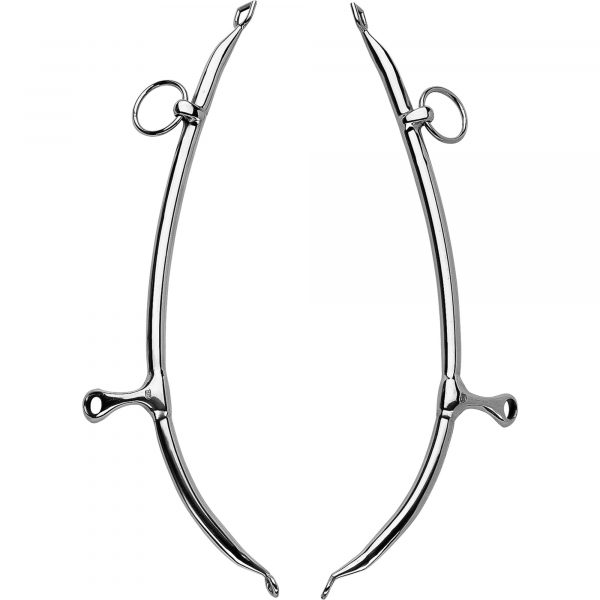 Hame with rings - Stainless steel,  length 58 mm