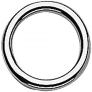 Round ring for hames - Stainless steel